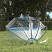 Cupolă pentru piscină, rotund, 406x203 cm, PVC - WALTI WALTI