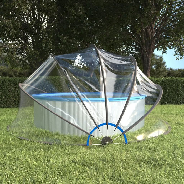 Cupolă pentru piscină, 467x234 cm, PVC, rotund - WALTI WALTI