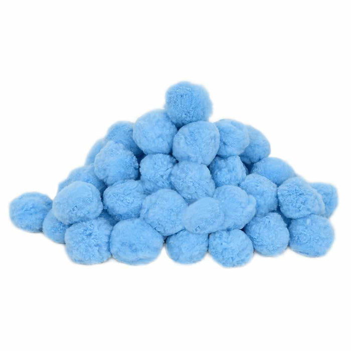 Bilă filtrare piscină anti-bacterian albastru 700 g polietilenă - WALTI WALTI