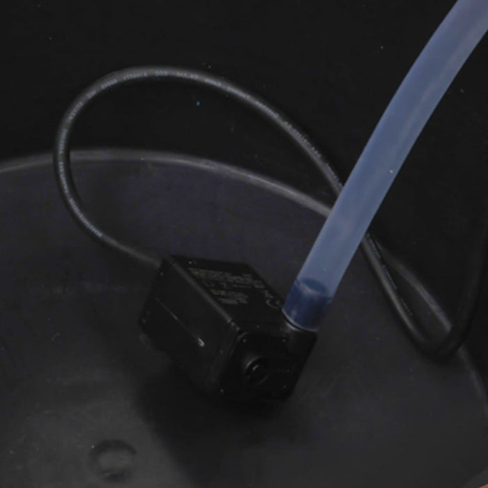 Fântână de dorințe cu pompă, 57x50x112 cm, lemn masiv de brad - WALTI WALTI