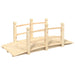 Pod de grădină cu balustrade, 150x67x56 cm, lemn masiv de molid - WALTI WALTI