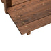 Pod de grădină cu balustrade, 150x67x56 cm, lemn masiv de molid - WALTI WALTI