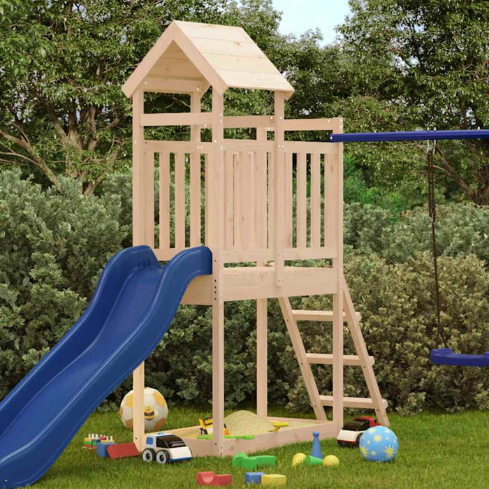 Set de joacă de exterior, 53x110x214 cm, lemn masiv de pin - WALTI WALTI