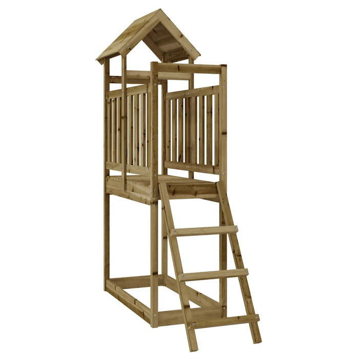 Set de joacă de exterior, 53x110x214 cm, lemn de pin impregnat - WALTI WALTI