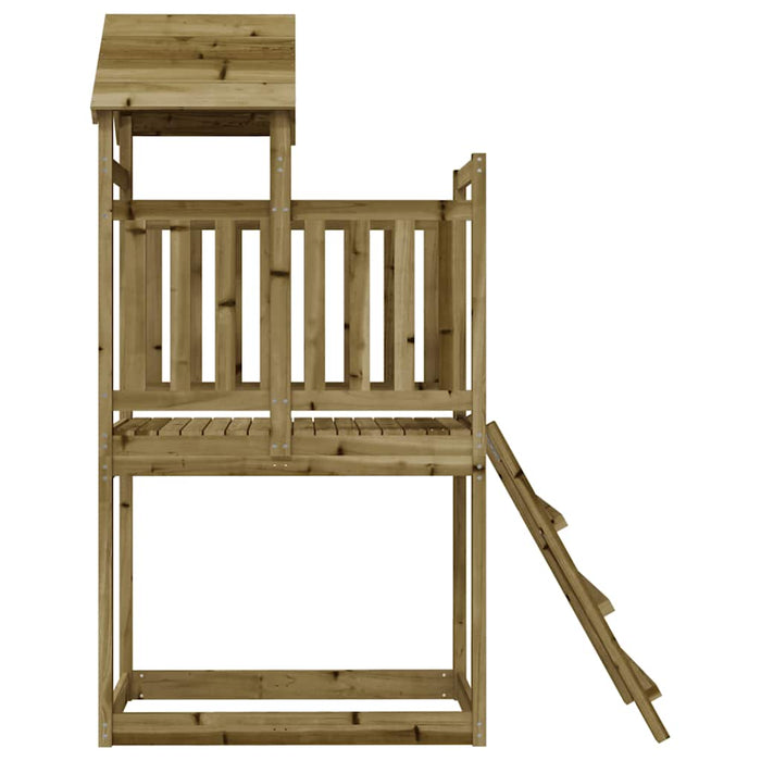 Set de joacă de exterior, 53x110x214 cm, lemn de pin impregnat - WALTI WALTI