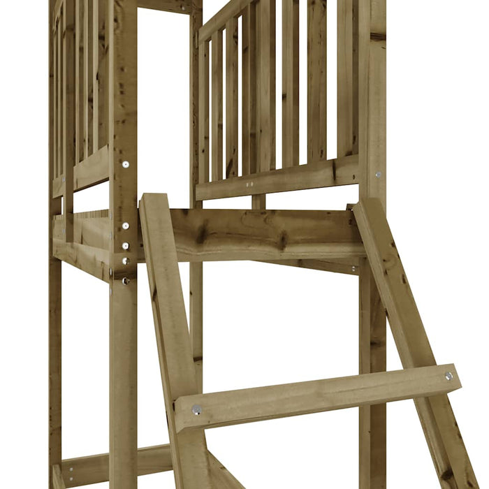 Set de joacă de exterior, 53x110x214 cm, lemn de pin impregnat - WALTI WALTI