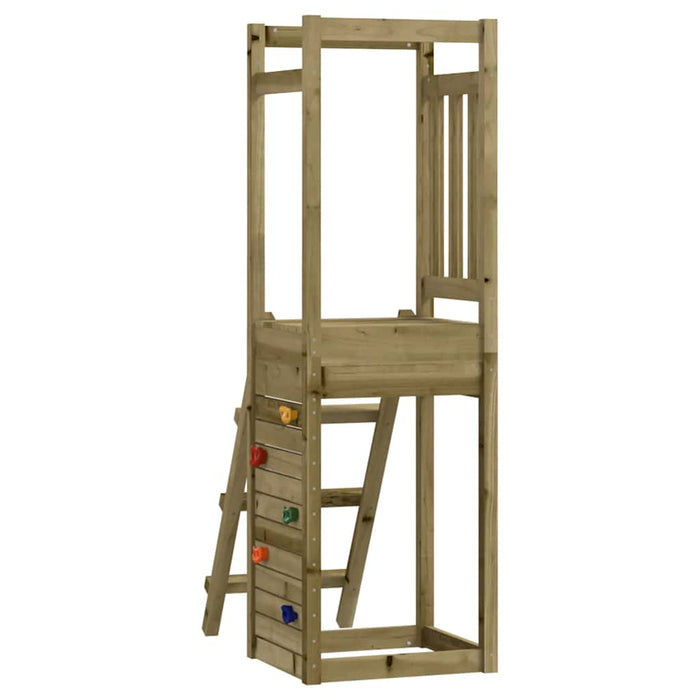 Set de joacă de exterior, 53x46,5x169 cm, lemn masiv de pin - WALTI WALTI