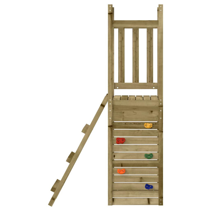 Set de joacă de exterior, 53x46,5x169 cm, lemn masiv de pin - WALTI WALTI
