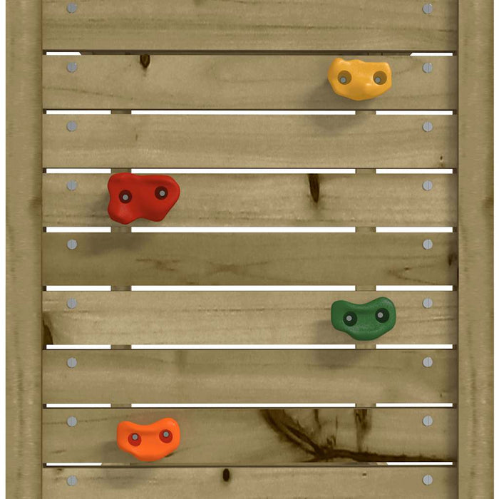 Set de joacă de exterior, 53x46,5x169 cm, lemn masiv de pin - WALTI WALTI