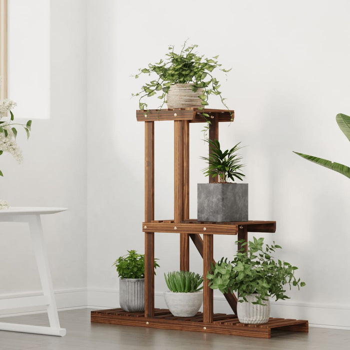 Suport pentru flori, 81x25x75,5 cm, lemn masiv de brad - WALTI WALTI