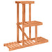 Suport pentru flori, 81x25x75,5 cm, lemn masiv de brad - WALTI WALTI