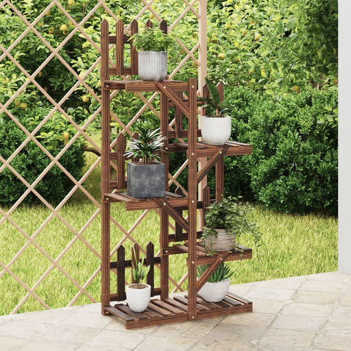 Suport pentru flori, 60x25x130 cm, lemn masiv de brad - WALTI WALTI