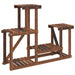 Suport pentru flori, 90x25x73,5 cm, lemn masiv de brad - WALTI WALTI