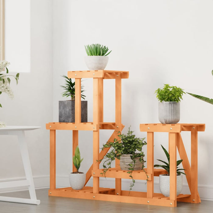 Suport pentru flori, 90x25x73,5 cm, lemn masiv de brad - WALTI WALTI