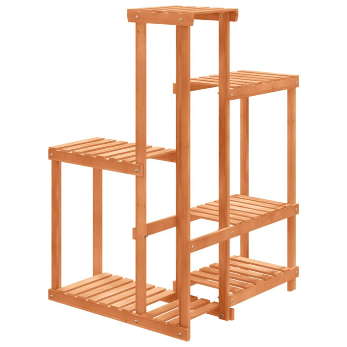Suport pentru flori, 62,5x61,5x101,5 cm, lemn masiv de brad WALTI
