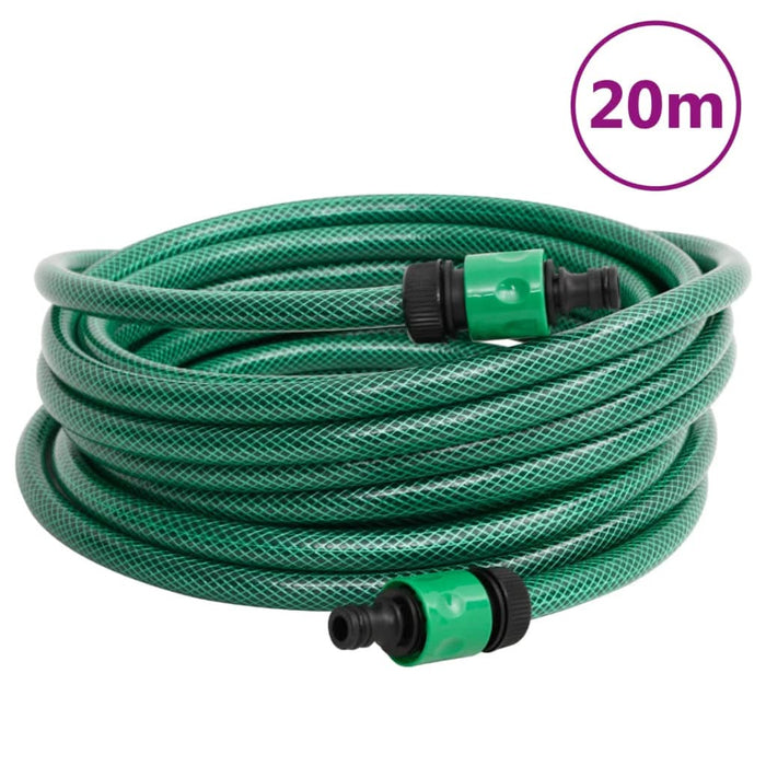 Furtun de piscină verde, 20 m, PVC - WALTI WALTI