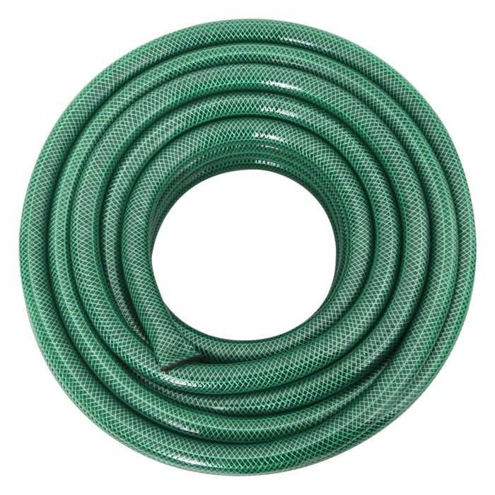 Furtun de grădină cu set de racorduri, verde, 0,75", 30 m, PVC - WALTI WALTI