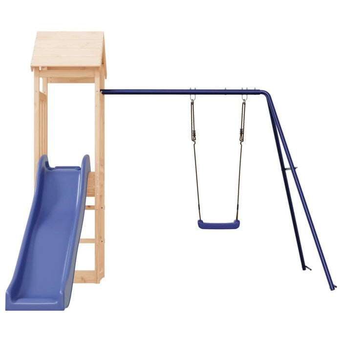 Set de joacă pentru exterior, lemn masiv de pin - WALTI WALTI