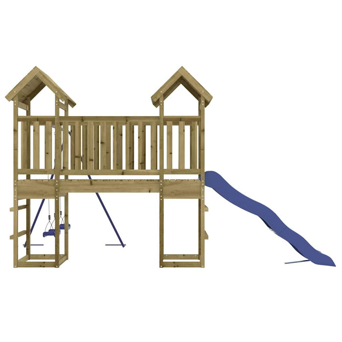 Set de joacă pentru exterior, lemn de pin impregnat - WALTI WALTI