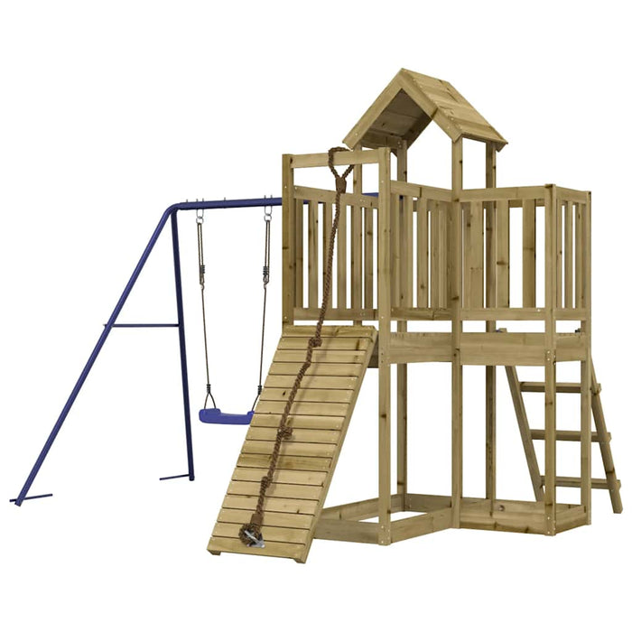 Set de joacă pentru exterior, lemn de pin impregnat - WALTI WALTI
