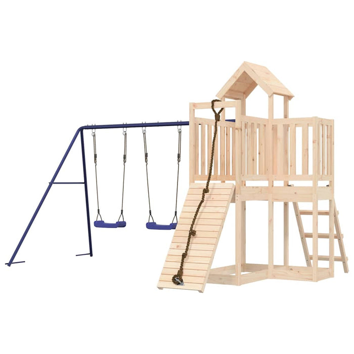 Set de joacă pentru exterior, lemn masiv de pin - WALTI WALTI