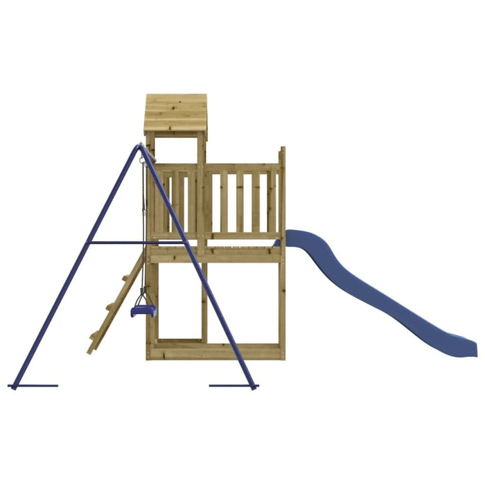 Set de joacă pentru exterior, lemn de pin impregnat - WALTI WALTI