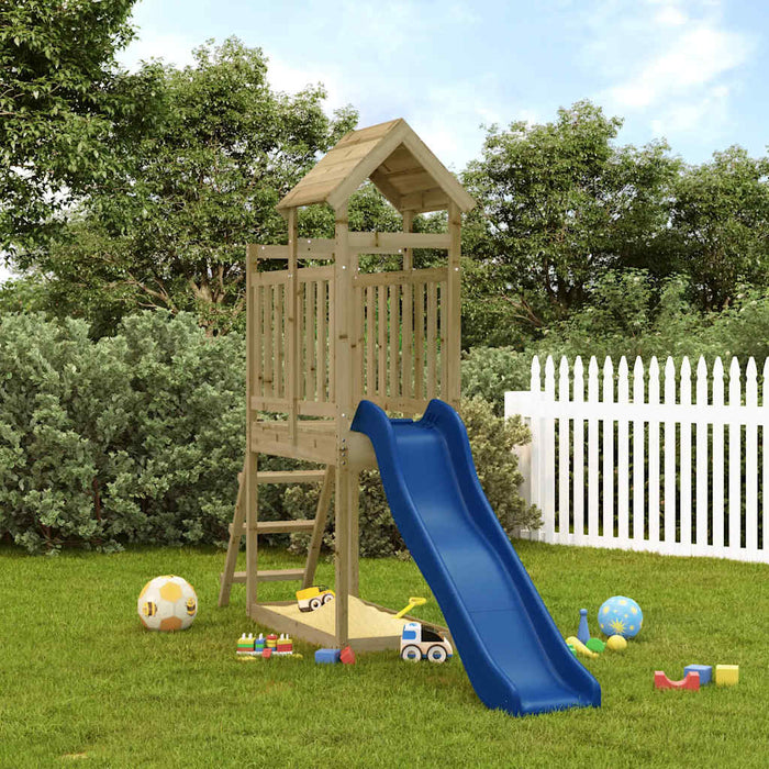 Set de joacă pentru exterior, lemn de pin impregnat - WALTI WALTI