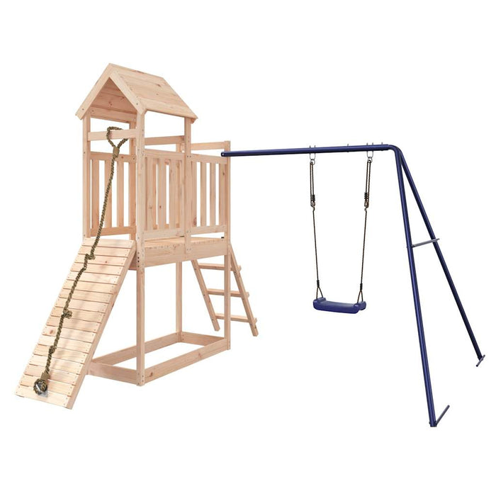Set de joacă pentru exterior, lemn masiv de pin - WALTI WALTI