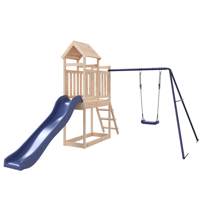 Set de joacă pentru exterior, lemn masiv de pin - WALTI WALTI