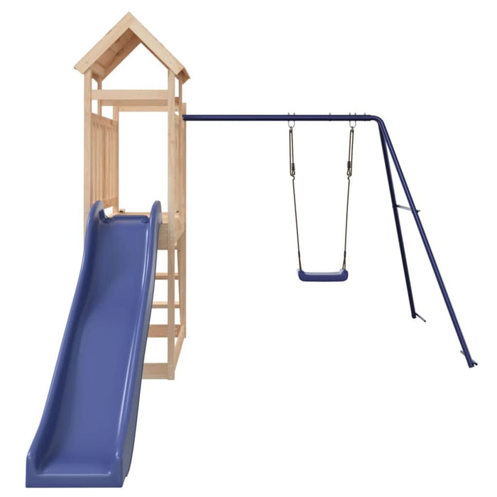 Set de joacă pentru exterior, lemn masiv de pin - WALTI WALTI