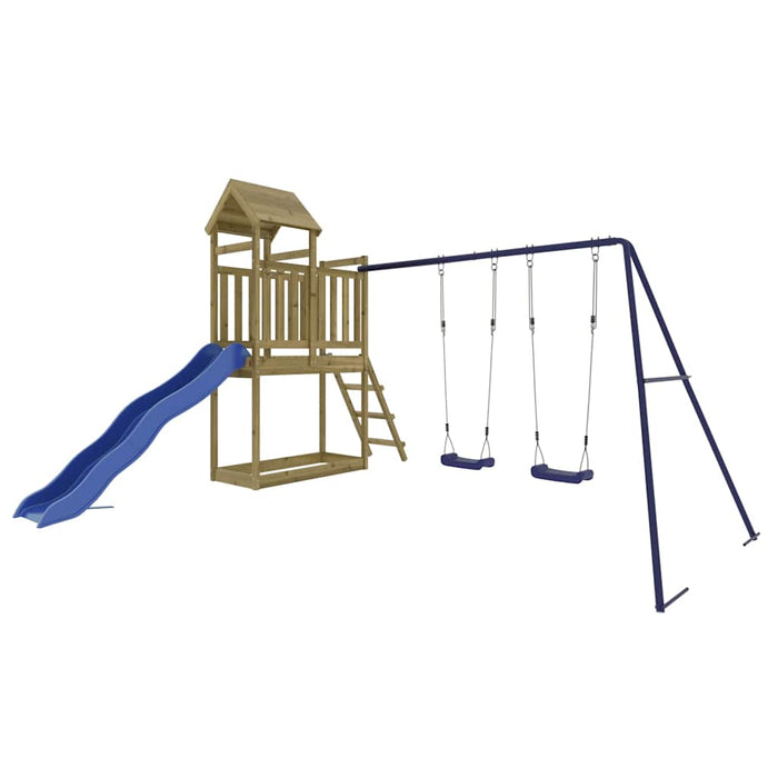 Set de joacă pentru exterior, lemn de pin impregnat - WALTI WALTI