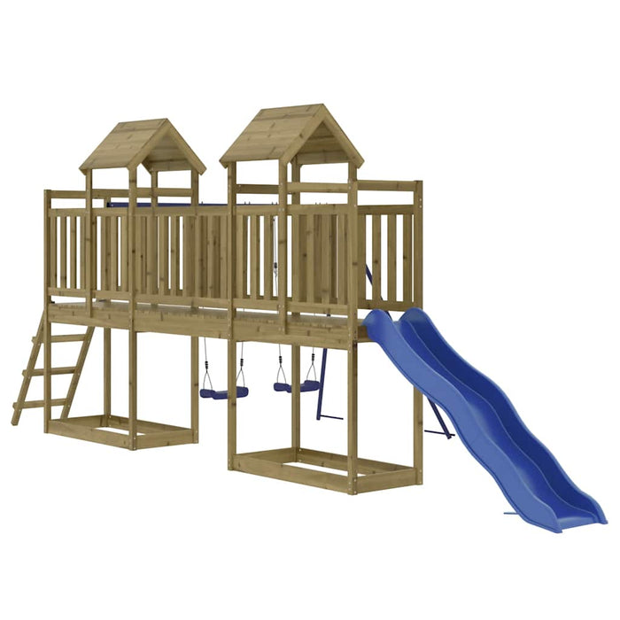 Set de joacă pentru exterior, lemn de pin impregnat - WALTI WALTI