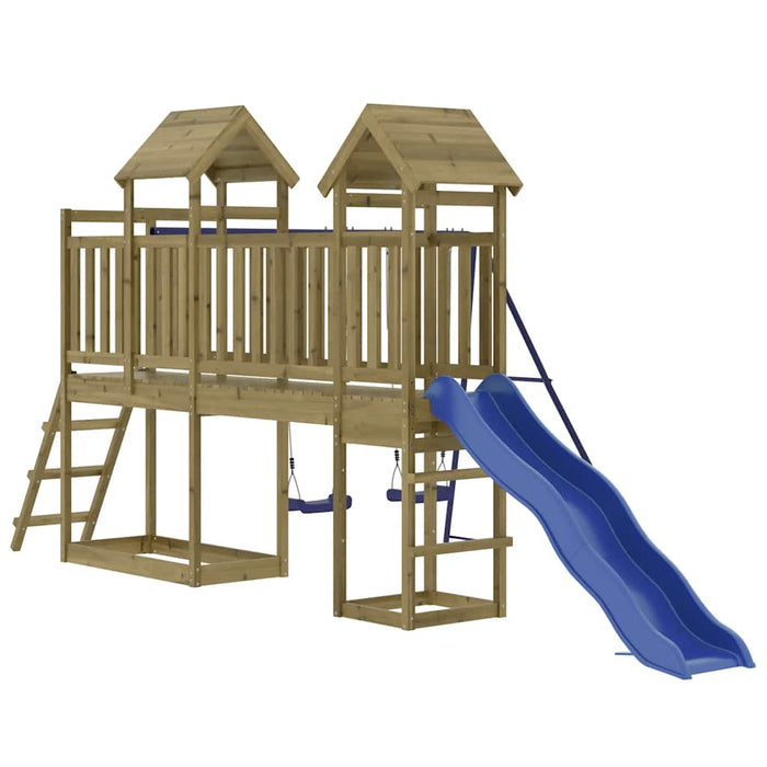 Set de joacă pentru exterior, lemn de pin impregnat - WALTI WALTI