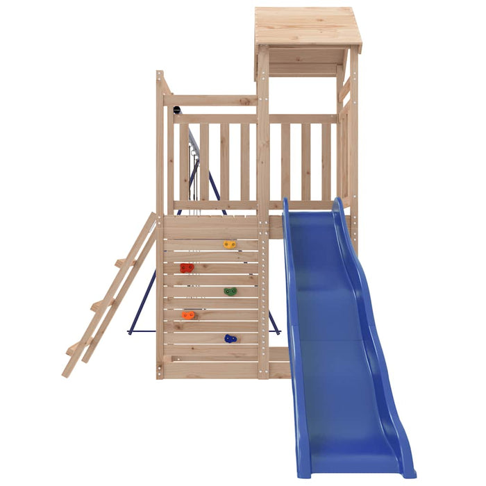 Set de joacă pentru exterior, lemn masiv de pin - WALTI WALTI