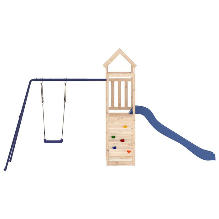 Set de joacă pentru exterior, lemn masiv de pin - WALTI WALTI
