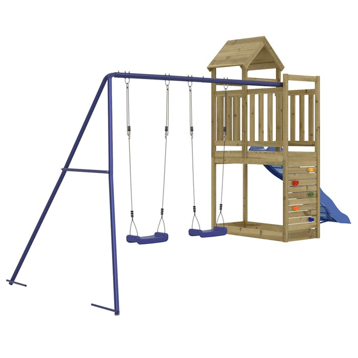 Set de joacă pentru exterior, lemn de pin impregnat - WALTI WALTI
