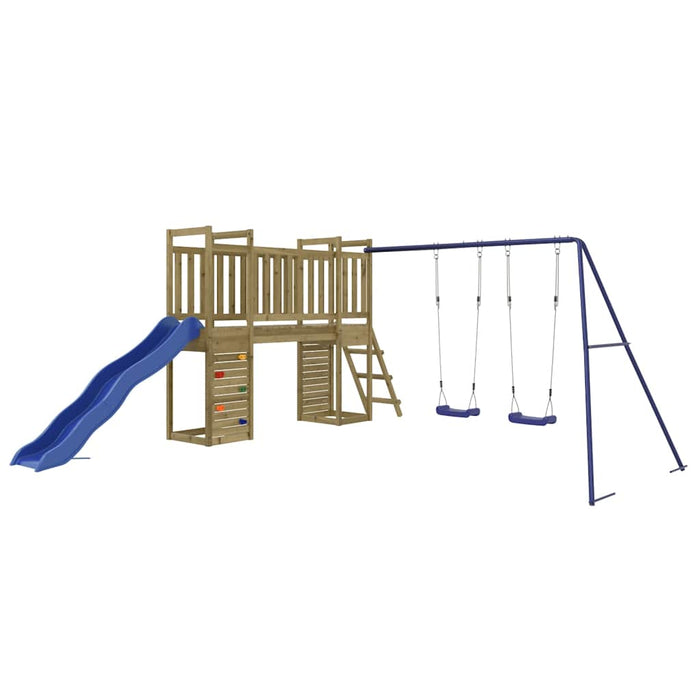 Set de joacă pentru exterior, lemn de pin impregnat - WALTI WALTI