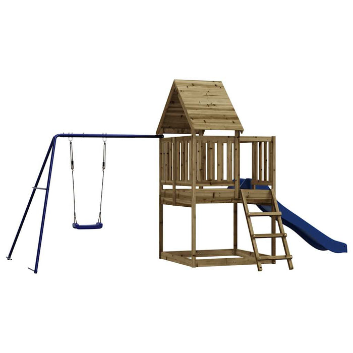 Set de joacă pentru exterior, lemn de pin impregnat - WALTI WALTI
