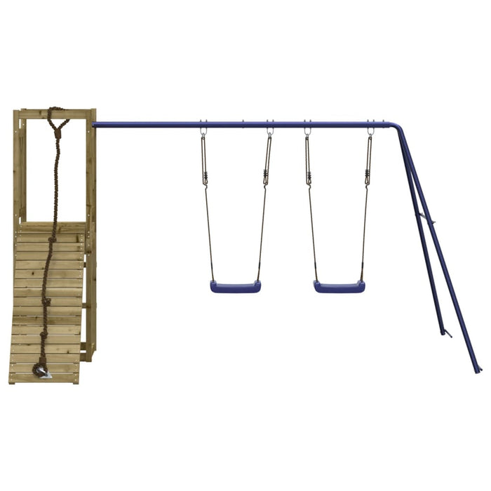 Set de joacă pentru exterior, lemn de pin impregnat - WALTI WALTI