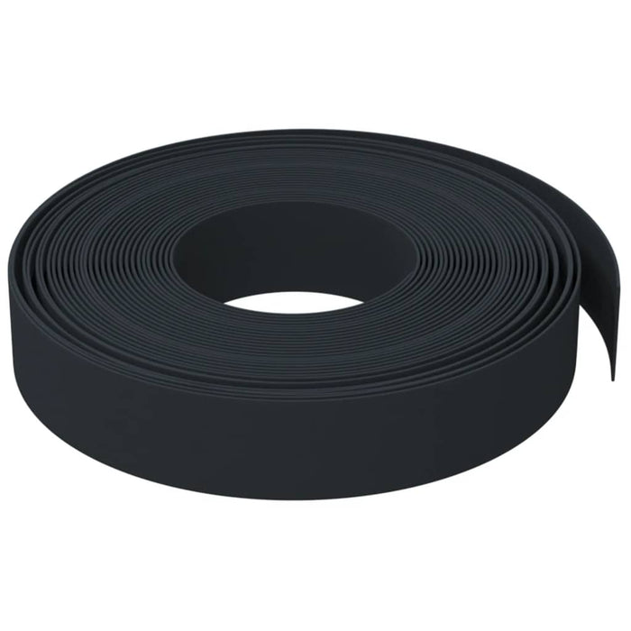 Borduri de grădină, 3 buc, negru, 10 m 10 cm, polietilenă - WALTI WALTI