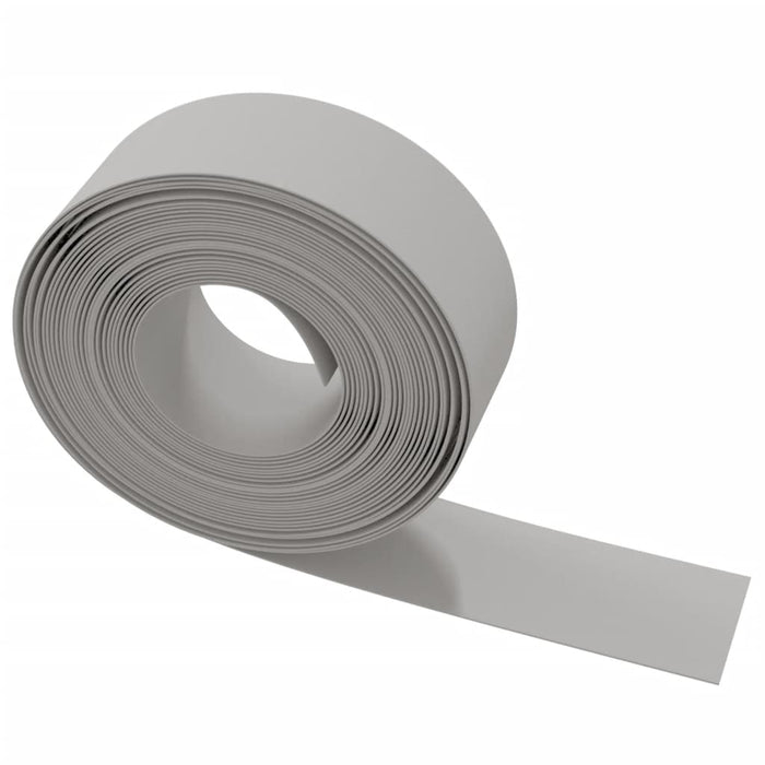 Borduri de grădină, 2 buc, gri, 10 m 20 cm, polietilenă - WALTI WALTI
