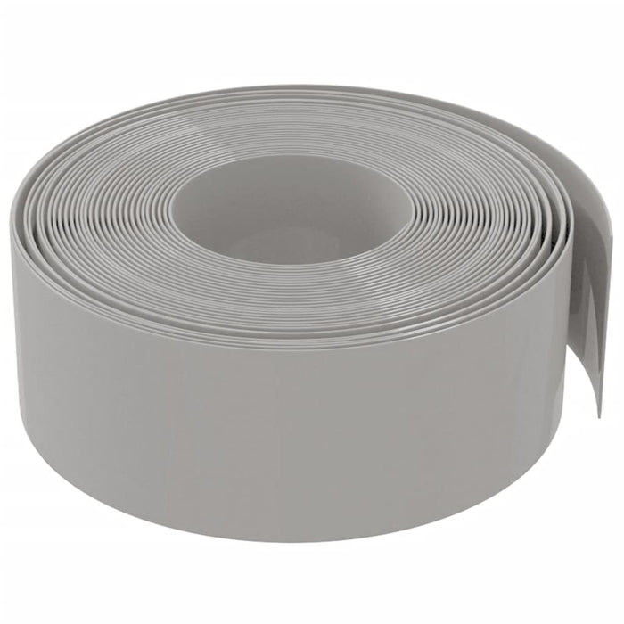 Borduri de grădină, 2 buc, gri, 10 m 20 cm, polietilenă - WALTI WALTI