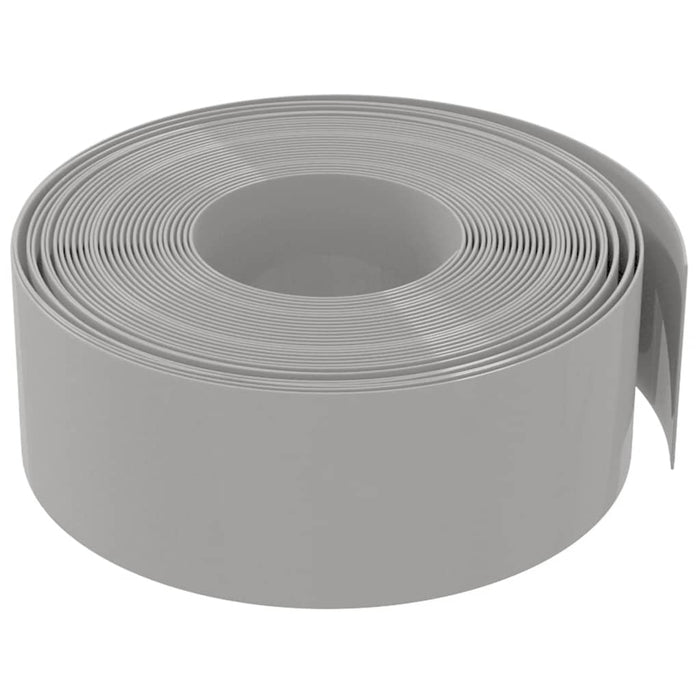 Borduri de grădină, 3 buc, gri, 10 m 20 cm, polietilenă - WALTI WALTI