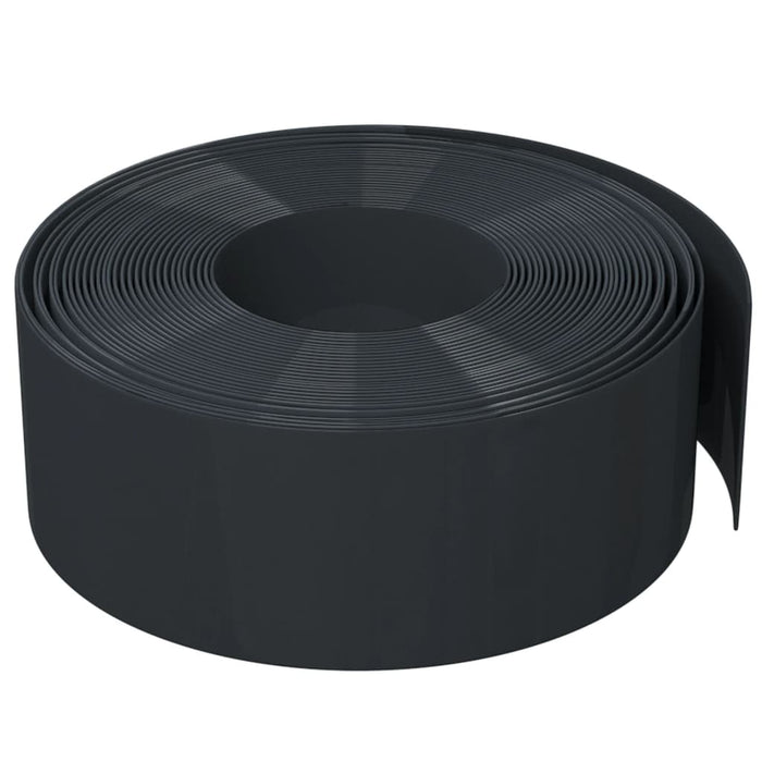 Borduri de grădină, 3 buc, negru, 10 m 20 cm, polietilenă - WALTI WALTI
