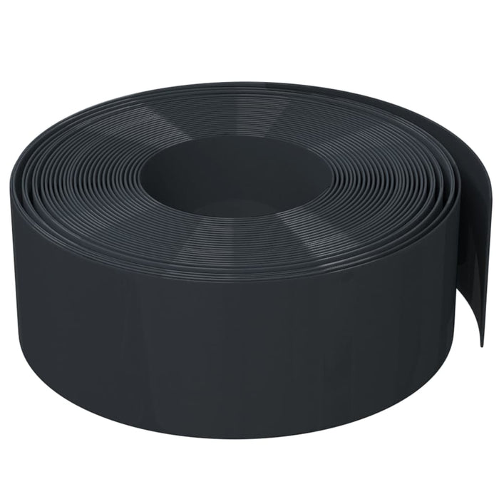 Borduri de grădină, 5 buc, negru, 10 m 20 cm, polietilenă - WALTI WALTI