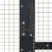 Volieră de păsări, antracit, 1,79x4x1,85 m, aluminiu - WALTI WALTI
