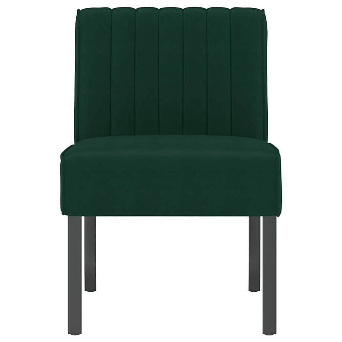Fotoliu, verde închis, catifea - WALTI WALTI
