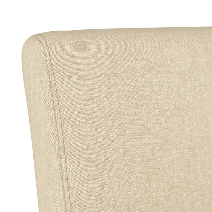 Fotoliu, crem, material textil - WALTI WALTI