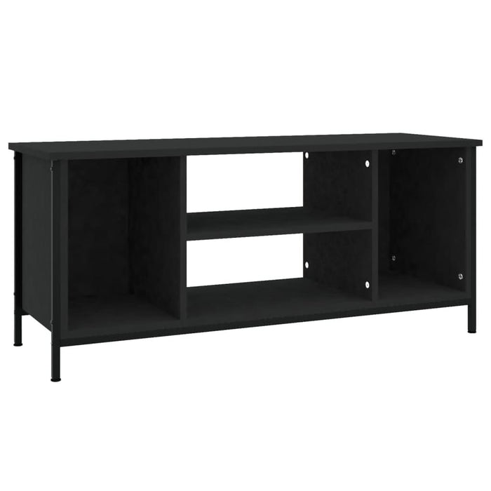 Comodă TV, negru, 102x35x45 cm, lemn prelucrat - WALTI WALTI