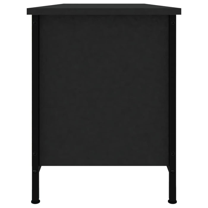 Comodă TV, negru, 102x35x45 cm, lemn prelucrat - WALTI WALTI